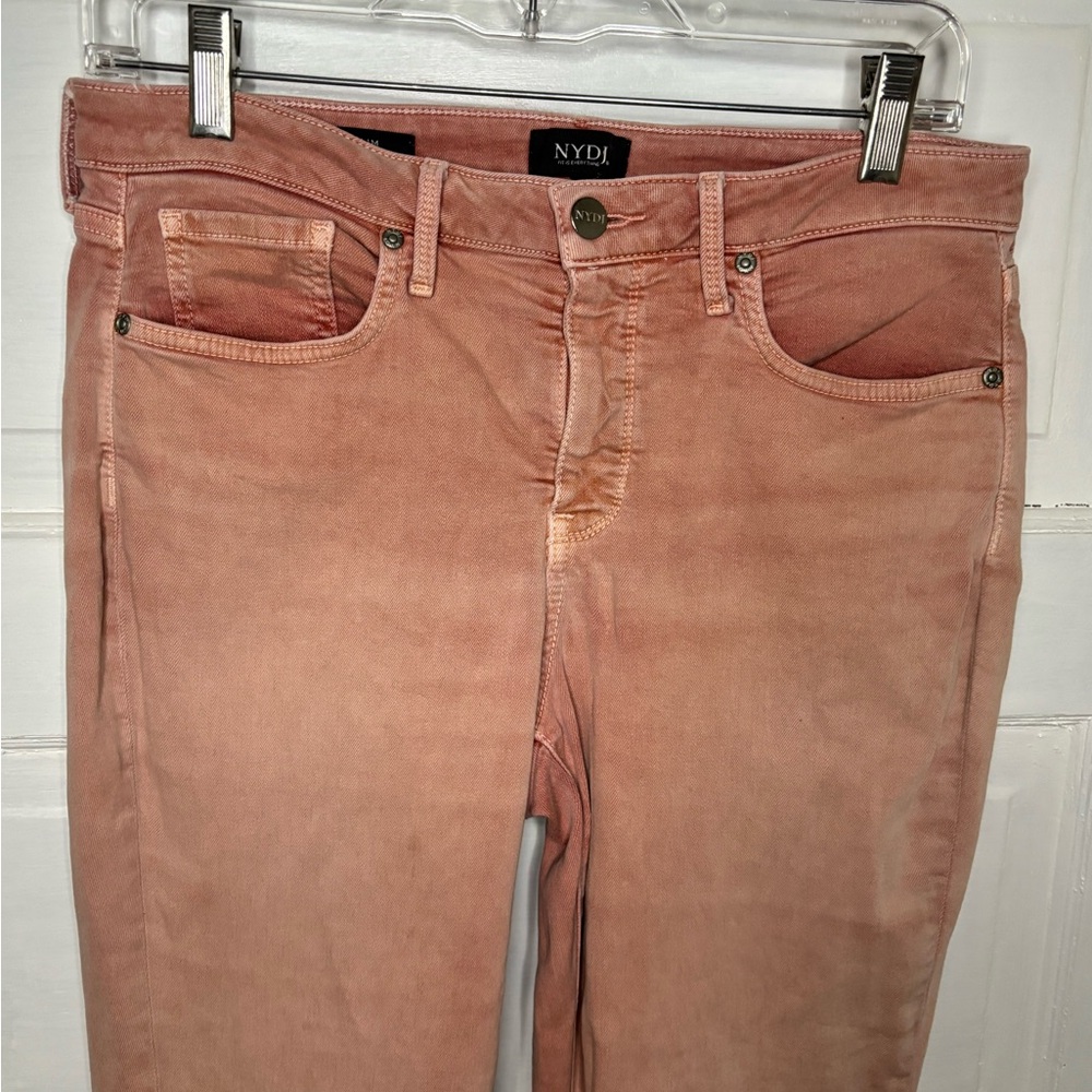 NYDJ Women's Sheri Slim Jeans in Soft Pink